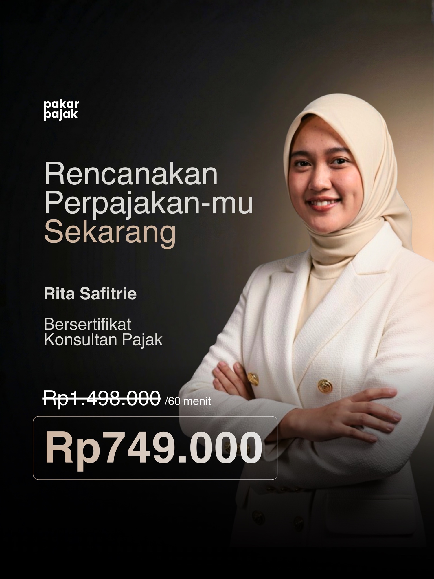 Rita Safitrie — Bersertifikat Konsultan Pajak